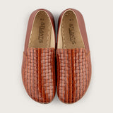 Women's Brown Milano - Atlantis Handmade Shoes - 4110061336546