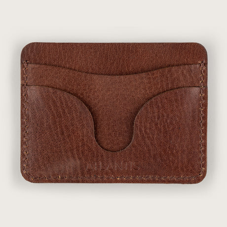 Atlantis Leather Travel Card Holder - Atlantis Handmade Shoes - 4110061466540