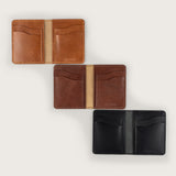 Atlantis Leather Vertical Bifold Wallet