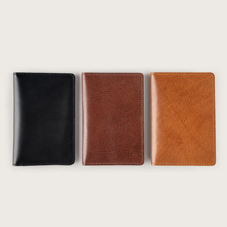 Atlantis Leather Passport Holder - Atlantis Handmade Shoes - 4110061449543