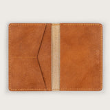 Atlantis Saddle Leather Passport Holder - Atlantis Handmade Shoes - 4110061456541