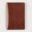 Atlantis Brown Leather Passport Holder - Atlantis Handmade Shoes - 4110061455544