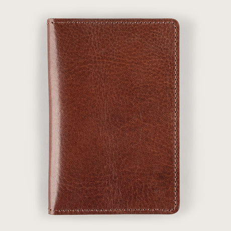 Atlantis Brown Leather Passport Holder - Atlantis Handmade Shoes - 4110061455544