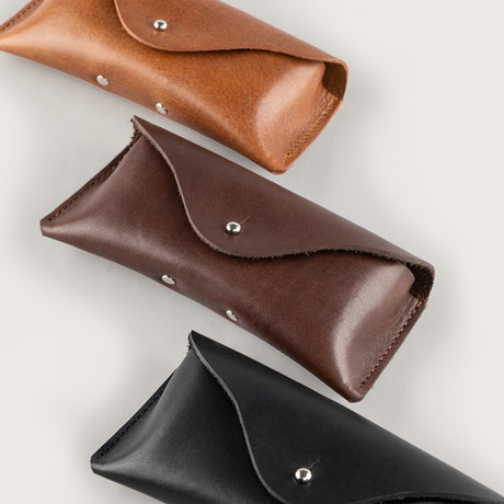 Atlantis Leather Sunglasses Case - Atlantis Handmade Shoes - 4110061457548
