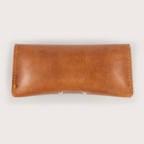 Atlantis Saddle Leather Sunglasses Case - Atlantis Handmade Shoes - 4110061464546