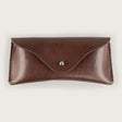 Atlantis Brown Leather Sunglasses Case - Atlantis Handmade Shoes - 4110061463549