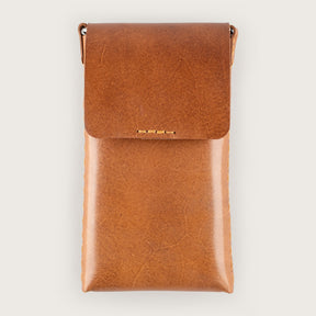 Atlantis Saddle Leather Crossbody Phone Bag - Atlantis Handmade Shoes - 4110061427541
