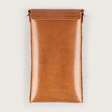 Atlantis Saddle Leather Crossbody Phone Bag - Atlantis Handmade Shoes - 4110061427541