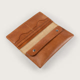 Atlantis Saddle Leather Large Wallet - Atlantis Handmade Shoes - 4110061446542