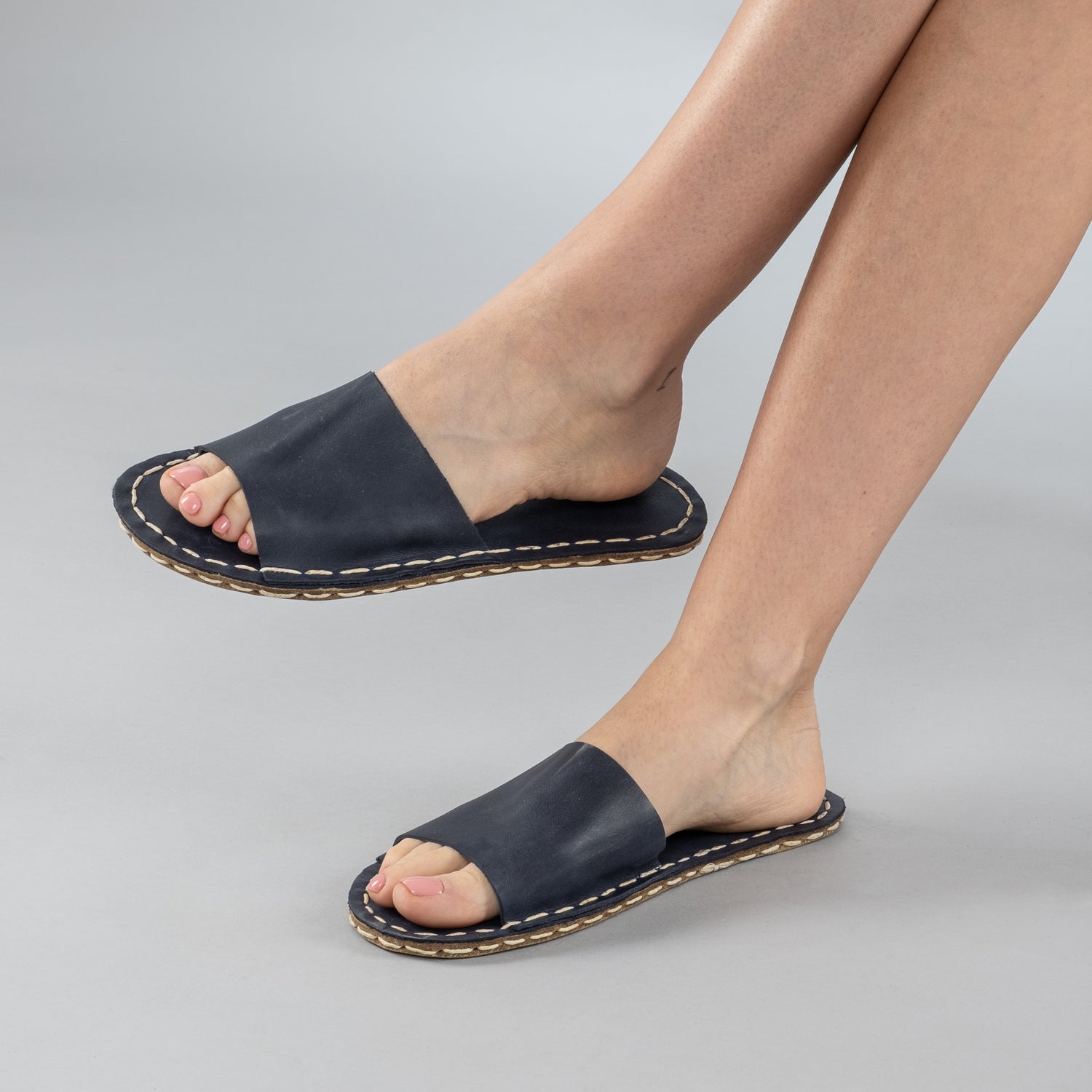 Women s Blue Barefoot Slide Sandals Atlantis Handmade Shoes women-s-blue-barefoot-slide-sandals-atlantis-handmade-shoes