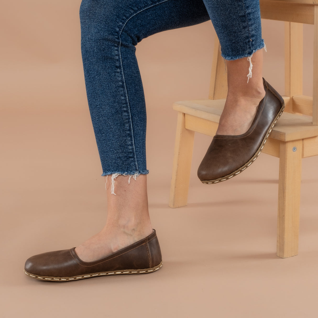Coffee Colored Flats