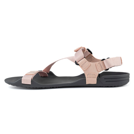 Men's Pink and Black Terra Barefoot Sandals - Atlantis Handmade Shoes - 