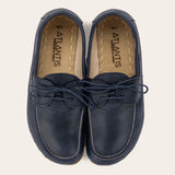 Men's Blue Dock Shoes - Atlantis Handmade Shoes -