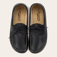 Women's Black Dock Shoes - Atlantis Handmade Shoes - 