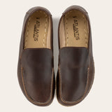 Men's Coffee Brown Moccasins - Atlantis Handmade Shoes -