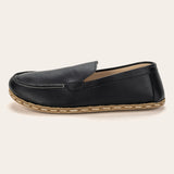 Women's Black Moccasins - Atlantis Handmade Shoes -