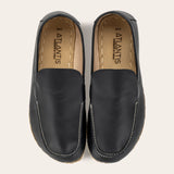 Men's Black Moccasins - Atlantis Handmade Shoes -