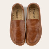 Women's Antique Brown Moccasin - Atlantis Handmade Shoes -