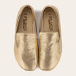 Women's Gold Minimalists - Atlantis Handmade Shoes - 