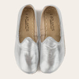 Men's Silver Barefoots - Atlantis Handmade Shoes -