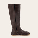 Women's Cafe Noir Barefoot Knee High Boots - Atlantis Handmade Shoes -