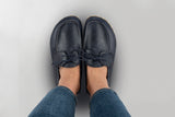 Men's Blue Dock Shoes - Atlantis Handmade Shoes -