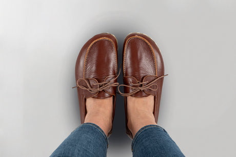 Men's Peru Brown Dock Shoes - Atlantis Handmade Shoes - 