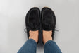 Men's Black Nubuck Dock Shoes - Atlantis Handmade Shoes - 