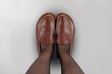Men's Peru Brown Moccasins - Atlantis Handmade Shoes -