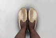Men's Gold Barefoots - Atlantis Handmade Shoes - 