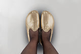 Men's Gold Barefoots - Atlantis Handmade Shoes -