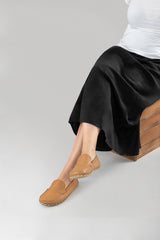 Men's Coconut Brown Moccasins - Atlantis Handmade Shoes -