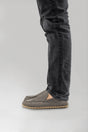 Men's Gray Moccasins - Atlantis Handmade Shoes - 