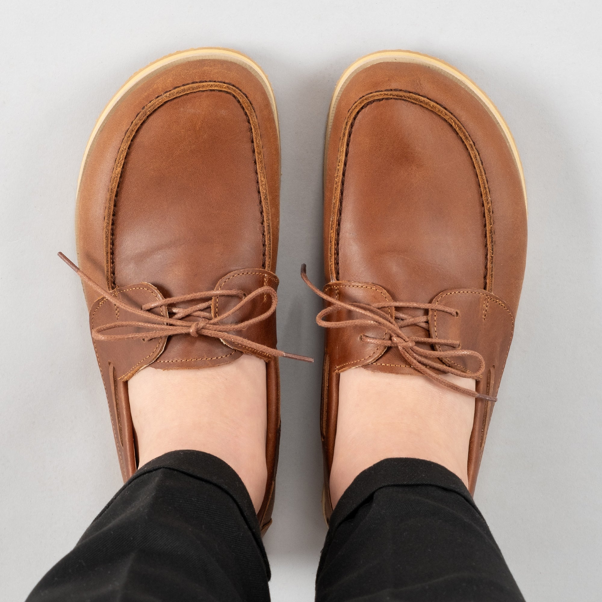 Men's Lion Boat Shoes - Turkish Handmade Barefoot Shoes – Atlantis