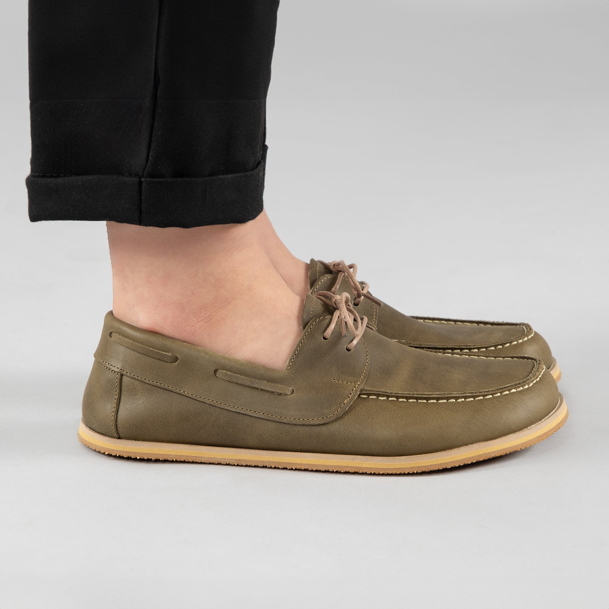 Men s Green Boat Shoes