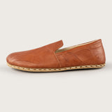 Men’s Wrinkled Brown Minimalists - Atlantis Handmade Shoes - 4110060511548