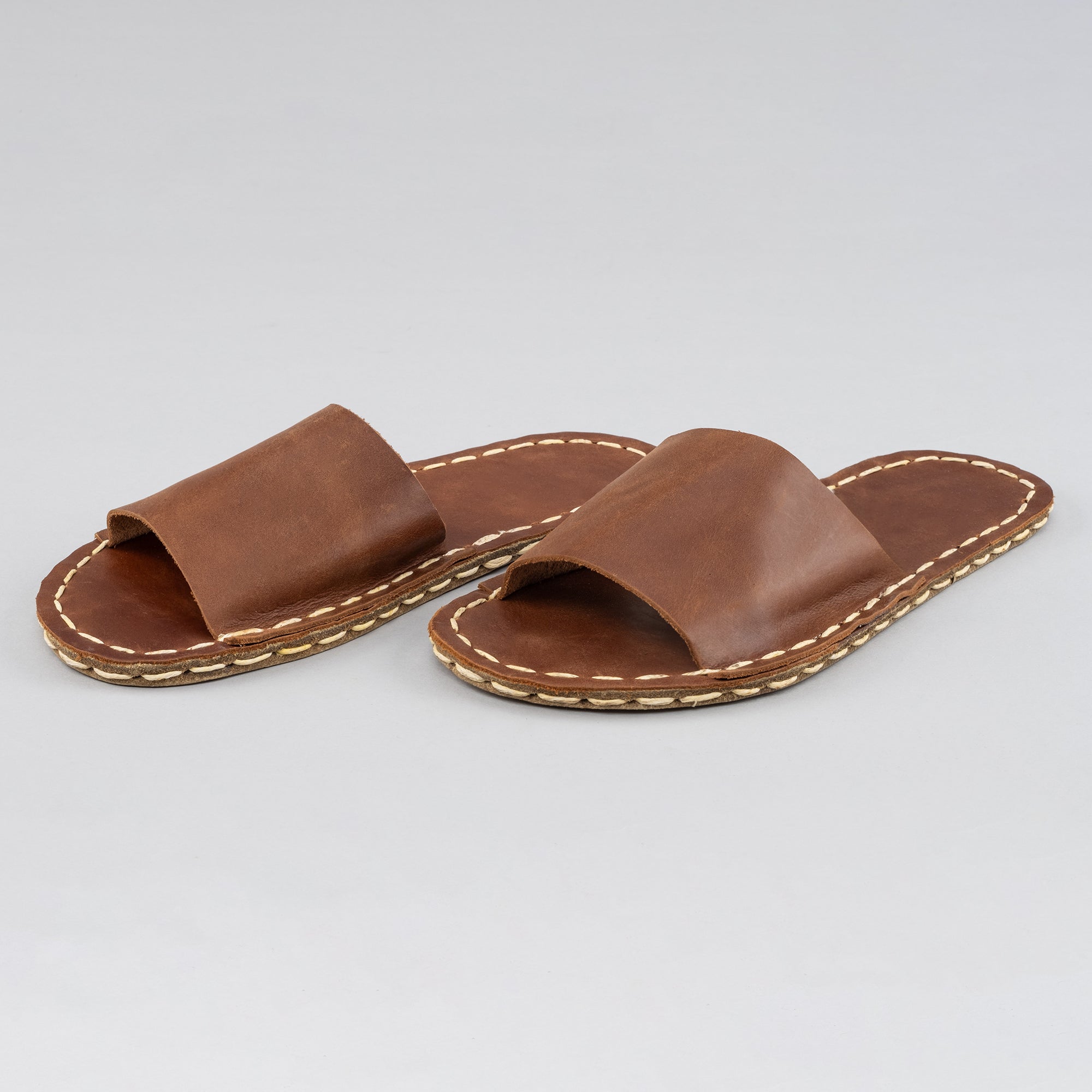 Women's Lion Barefoot Slide Sandals - Atlantis Handmade Shoes