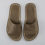 Women's Green Barefoot Slide Sandals