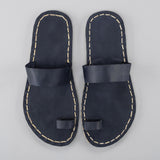 Women's Blue Barefoot Thong Sandals