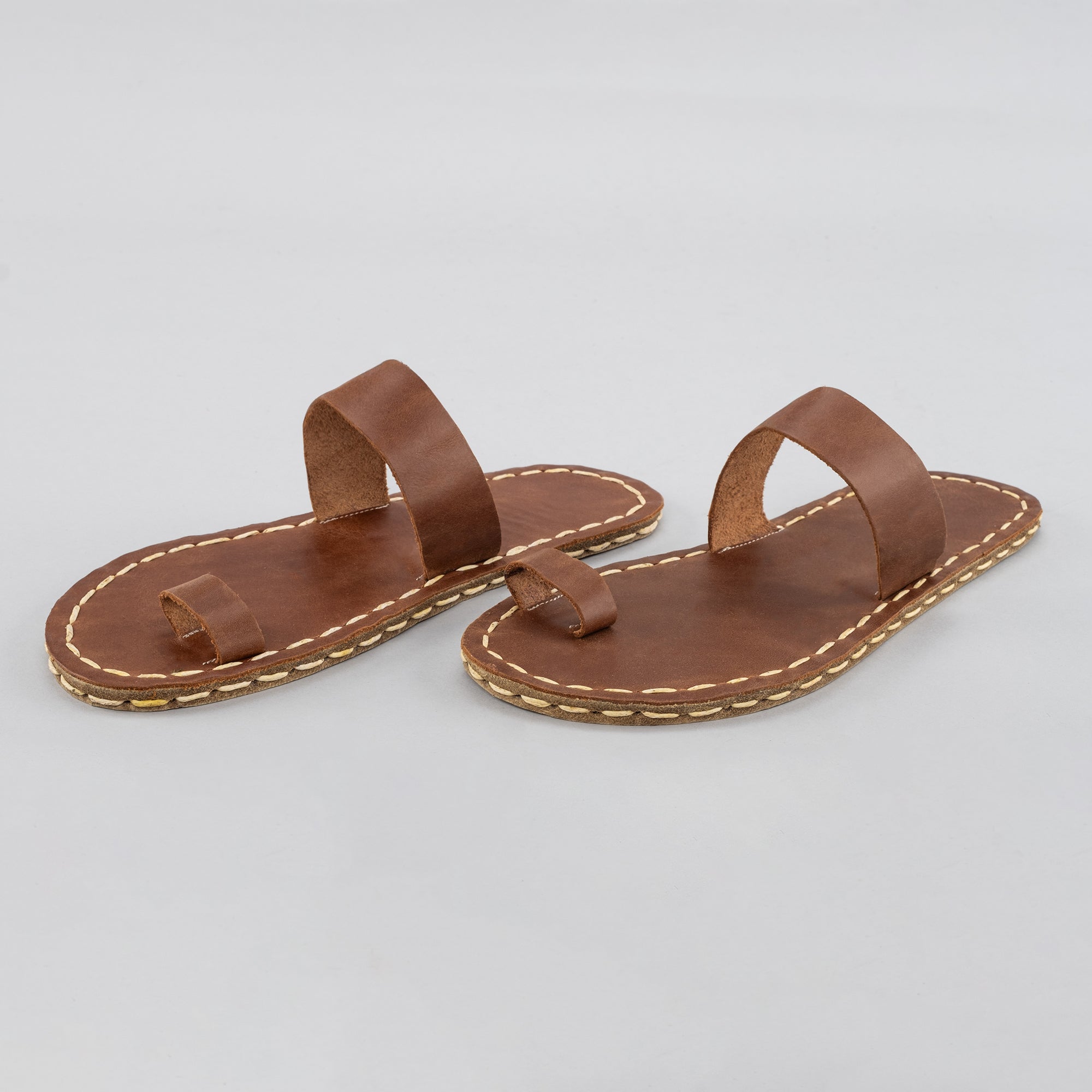 Women's Lion Barefoot Thong Sandals - Atlantis Handmade Shoes