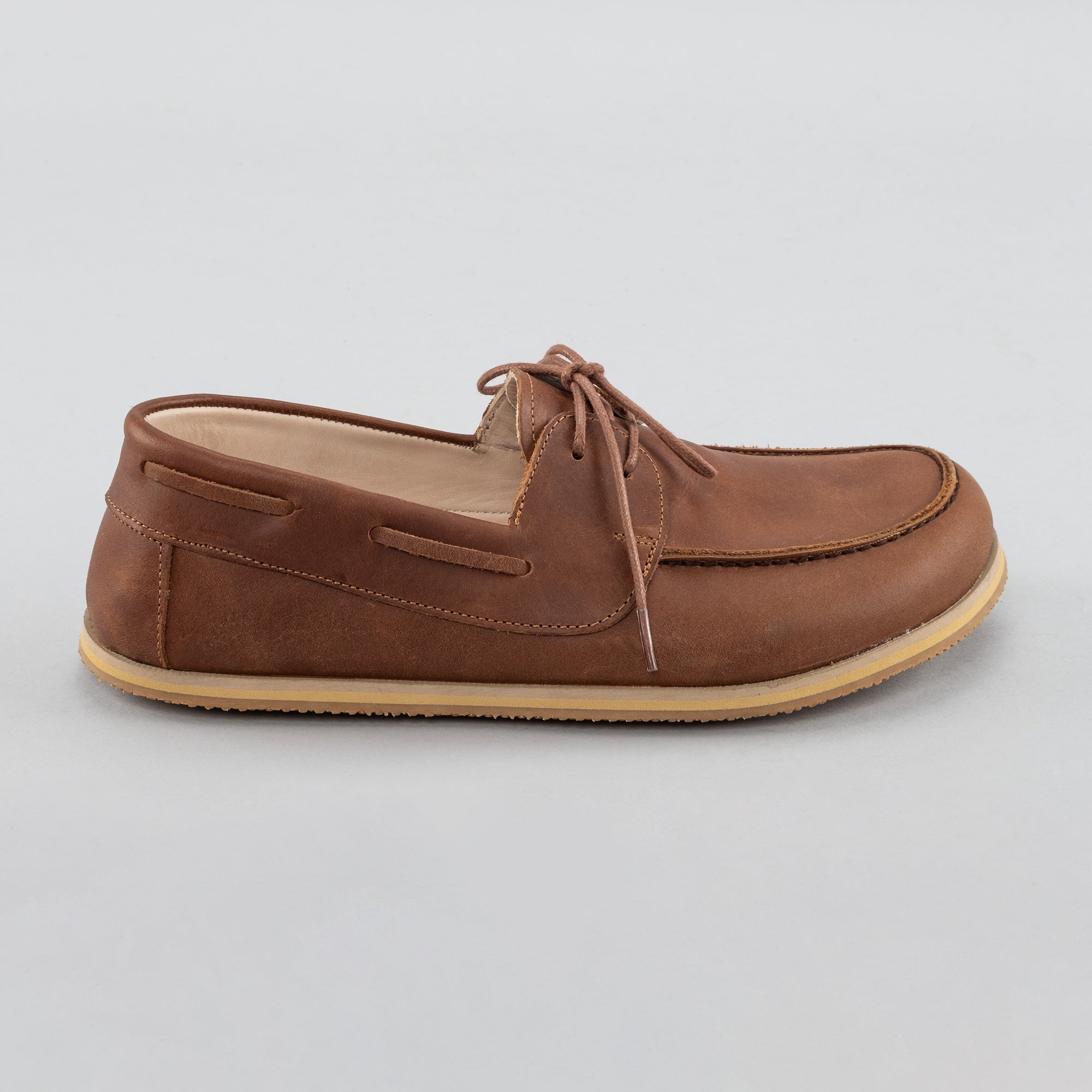 Men's Lion Boat Shoes - Turkish Handmade Barefoot Shoes – Atlantis