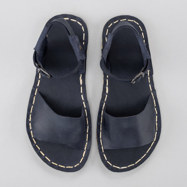 Women's Blue Opened Toe Barefoot Sandals