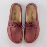 Rote Boat Shoes für Herren