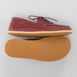 Rote Boat Shoes für Herren
