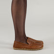 Women's Lion Penny Loafers - Atlantis Handmade Shoes - 