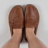 Men's Lion Penny Loafers - Atlantis Handmade Shoes -