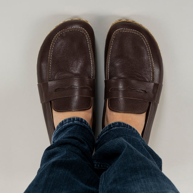 Men's Cafe Noir Penny Loafers - Atlantis Handmade Shoes -