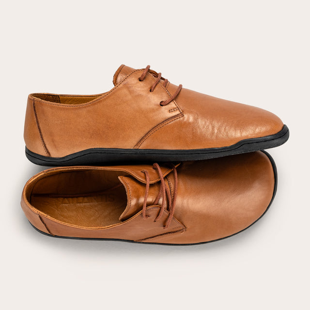 Men's Cinnamon Oxfords - Atlantis Handmade Shoes - 