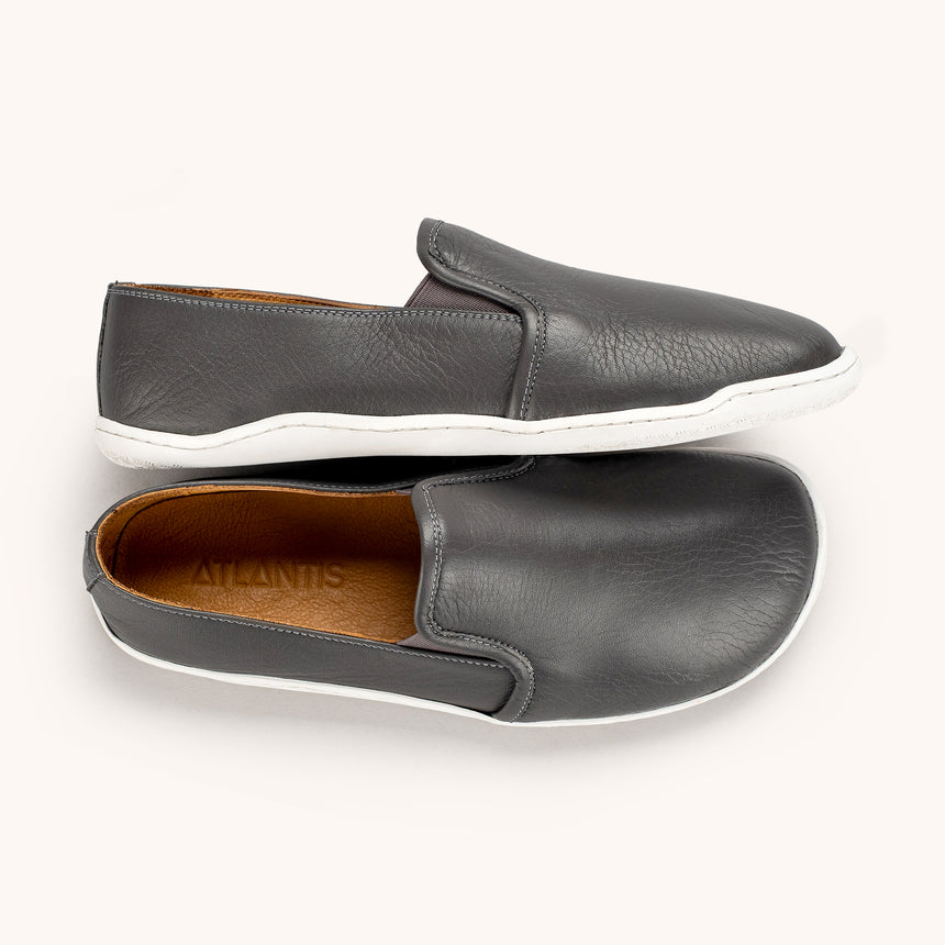 Sandfarbene Pennyloafer für Damen