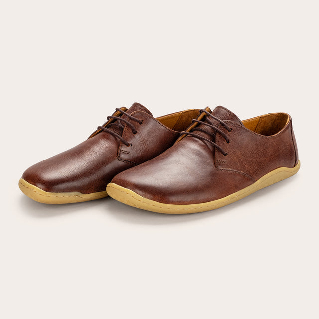 Men's Chocolate Oxfords - Atlantis Handmade Shoes - 